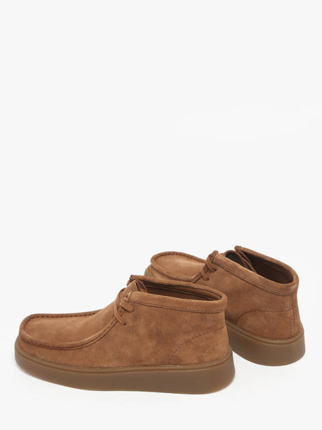 Chaussures Derbies Montante Torview En Cuir Clarks Marron men 26184609 vue secondaire 2
