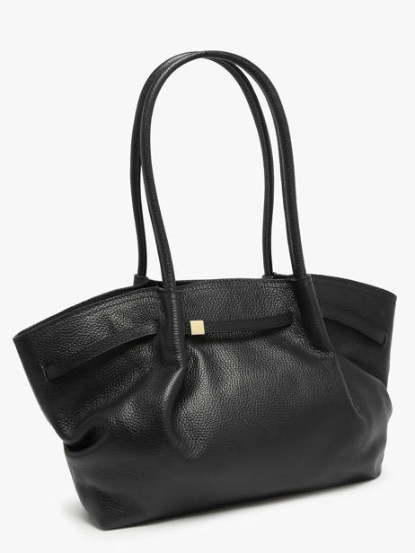 Sac Porté épaule Caviar Cuir Milano Noir caviar CA25062 vue secondaire 2