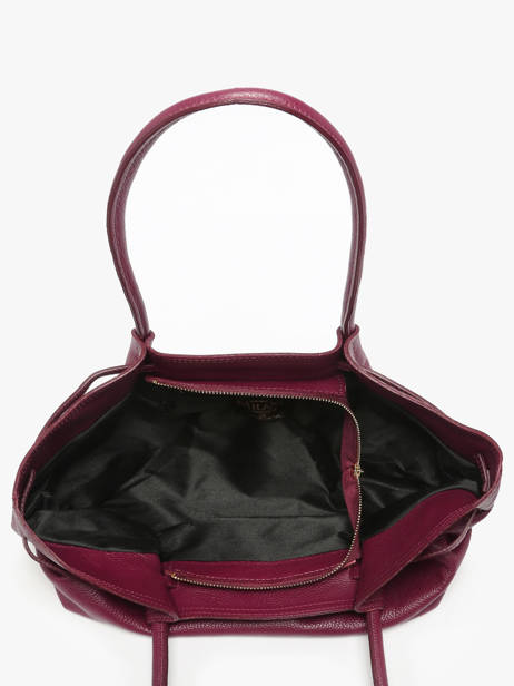 Sac Porté épaule Caviar Cuir Milano Rouge caviar CA25062 vue secondaire 2