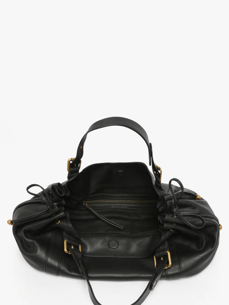 Sac Porté épaule Icone Cuir Gerard darel Noir icone DCS01410 vue secondaire 3