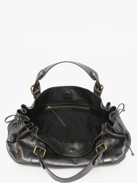 Sac Porté épaule Gun Metal Cuir Gerard darel Gris gun metal DCS01446 vue secondaire 3