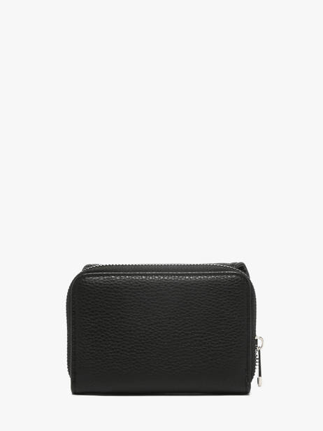 Porte-monnaie Classic Miniprix Noir grained H6012 vue secondaire 3