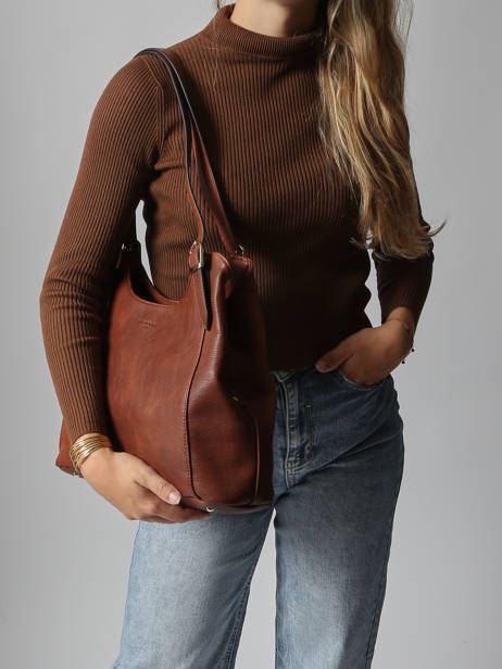 Satchel Toscane Toscane Hexagona Brown toscane 579739 other view 1
