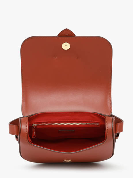 Sac Bandoulière Sienna Cuir Lancel Orange sienna A13718 vue secondaire 3