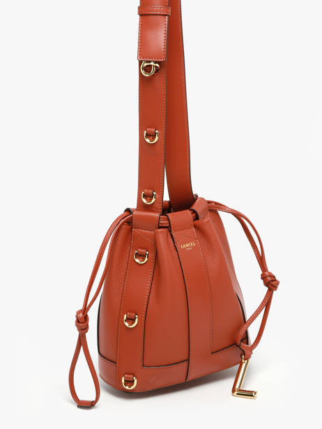 Sac Bandoulière Elles Cuir Lancel Orange elles A13979 vue secondaire 2