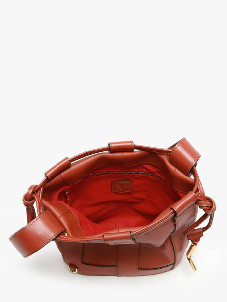 Sac Bandoulière Elles Cuir Lancel Orange elles A13979 vue secondaire 3