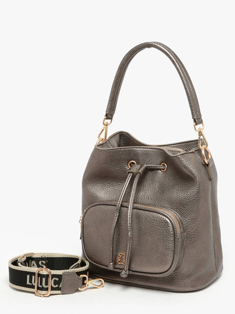 Sac Bandoulière Pocket Lulu castagnette Argent pocket ZAID vue secondaire 2