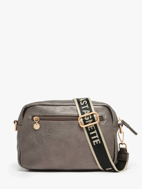 Sac Bandoulière Pocket Lulu castagnette Argent pocket ZAHRA vue secondaire 4