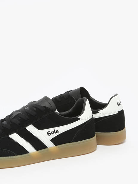 Sneakers  En Cuir Gola Noir men CMB735 vue secondaire 2