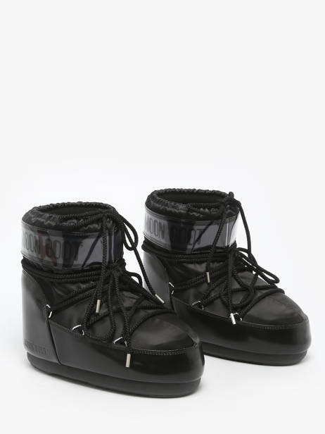 Boots Icon Low Glance Moon boot Noir women D1409350 vue secondaire 1