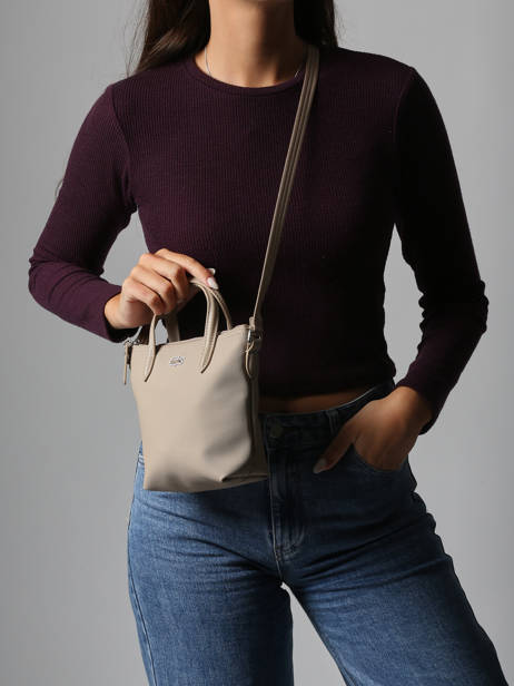 Sac Bandoulière L.12.12 Concept Lacoste Beige l.12.12 concept NF2609PK vue secondaire 1