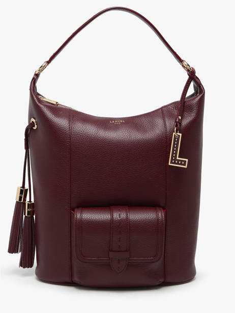 Sac Porté épaule Premier Flirt Cuir Lancel Violet premier flirt A13789