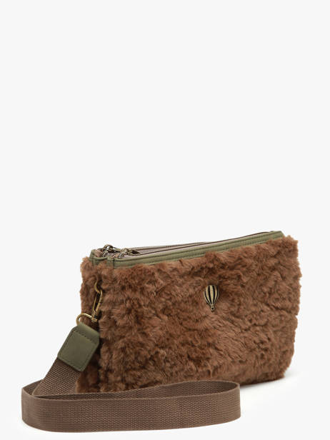 Sac Bandoulière Doudou Polyester Le voyage en panier Vert doudou AHP253 vue secondaire 2