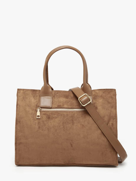 Sac Porté Main A4 Stud David jones Marron stud CM7868 vue secondaire 4