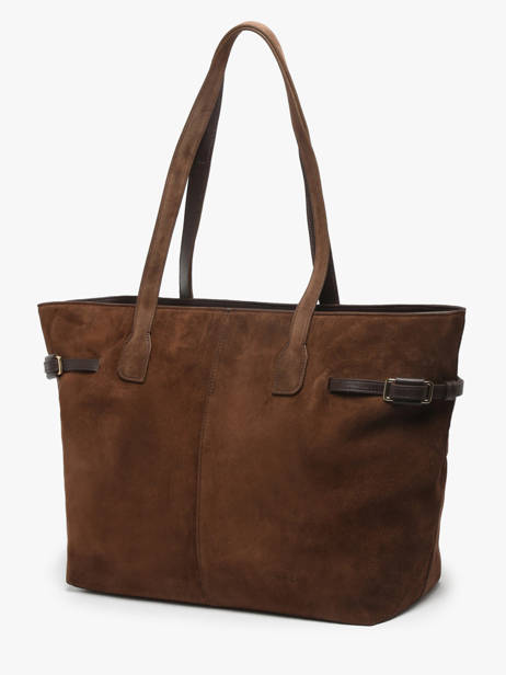 Sac Porté épaule Marceau Cuir Nat et nin Marron vintage MARCEAU vue secondaire 2