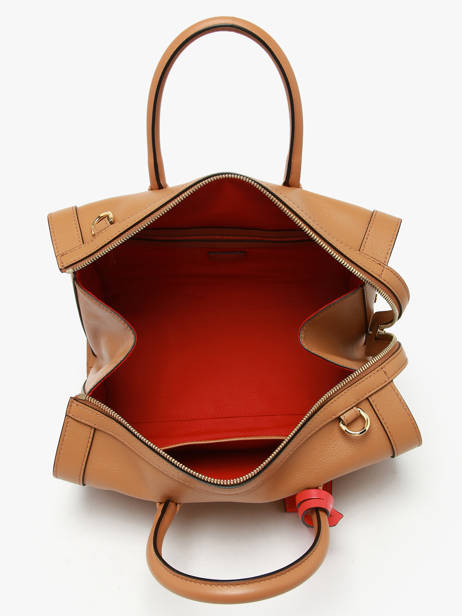 Bowling Bcbg Cuir Lancel Marron bcbg A13690 vue secondaire 2