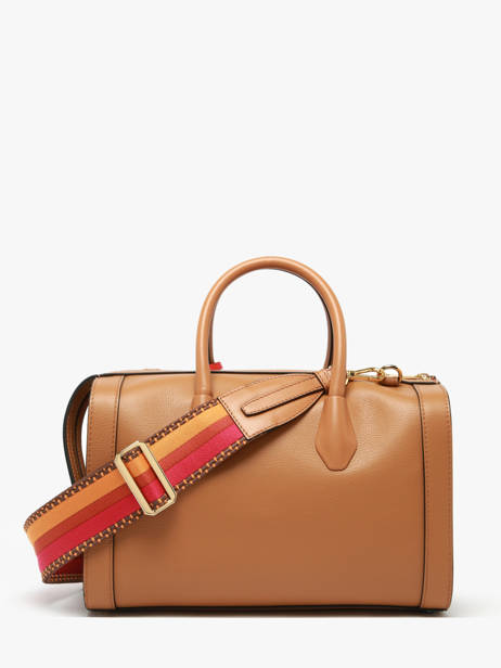 Bowling Bcbg Cuir Lancel Marron bcbg A13690 vue secondaire 3
