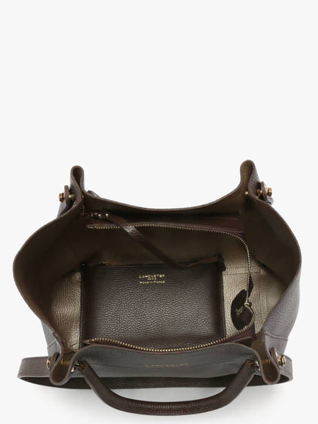 Sac Shopping Foulonne Double Cuir Lancaster Marron foulonne double louisa 20 vue secondaire 3