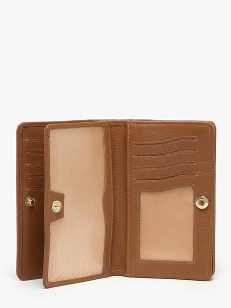 Portefeuille Caviar Cuir Crinkles Marron caviar 14049 vue secondaire 2