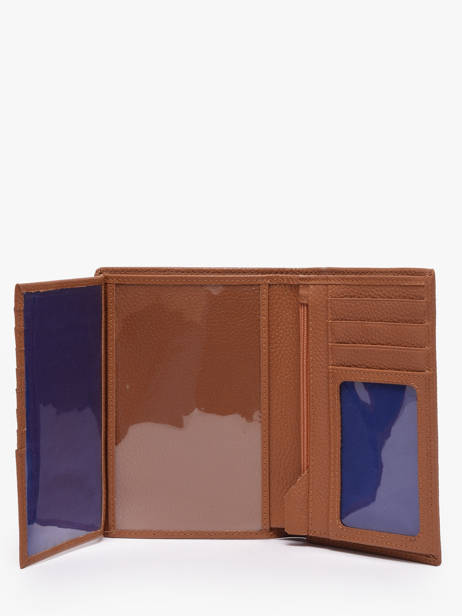 Portefeuille L Vertical Zippé Charles Cuir Le tanneur Marron charles TCHA3312 vue secondaire 2