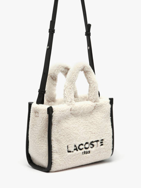 Sac Porté Main Heritage Lacoste Beige heritage NF5116HX vue secondaire 1