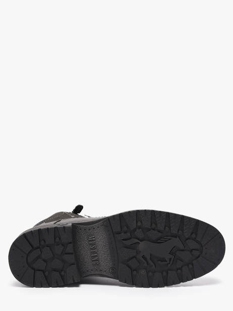 Bottines Mustang Gris men M0031006 vue secondaire 4