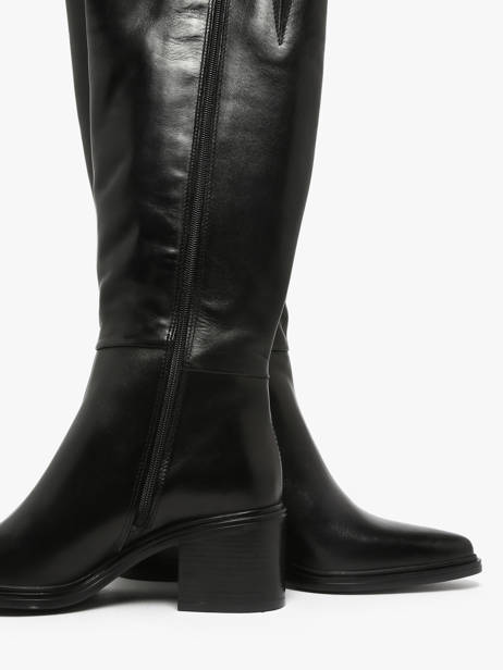 Bottes à Talon En Cuir Mjus Noir women L39303 vue secondaire 3