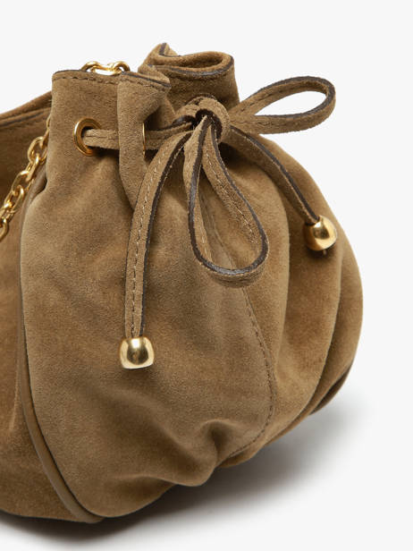 Sac Bandoulière Premium Cuir Gerard darel Marron premium DCS07400 vue secondaire 5