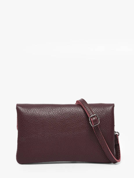 Sac Bandoulière Caviar Cuir Milano Rouge caviar CA23067 vue secondaire 3