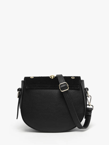 Sac Bandoulière Velvet Studs Milano Noir velvet studs VS25093 vue secondaire 3
