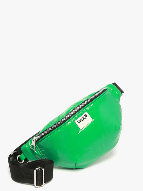 Sac Banane Wouf Vert glossy BW250027 vue secondaire 1