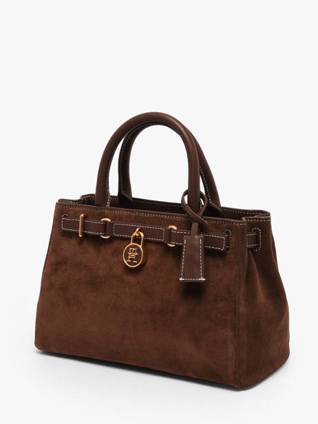 Sac Porté Main American Icon Cuir Tommy hilfiger Marron american icon AW18202 vue secondaire 1