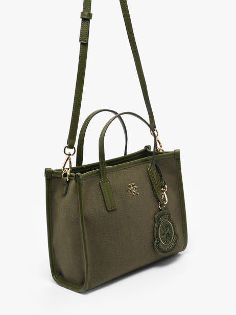 Sac Porté Main Th City Tommy hilfiger Vert th city AW17852 vue secondaire 1