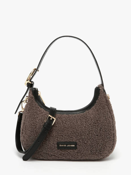 Sac Porté épaule Sherpa David jones Noir sherpa CM7668