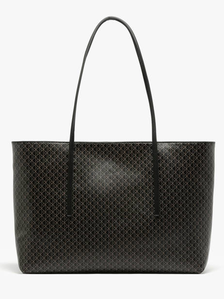 Sac Porté épaule Coated Emblem Calvin klein jeans Noir coated emblem 4F3266G