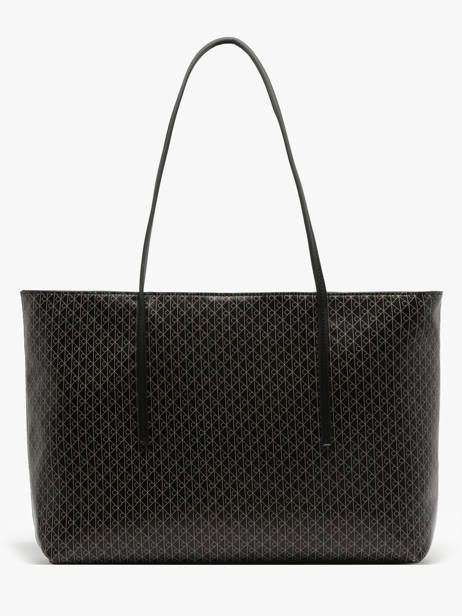 Sac Porté épaule Coated Emblem Calvin klein jeans Noir coated emblem 4F3266G vue secondaire 3