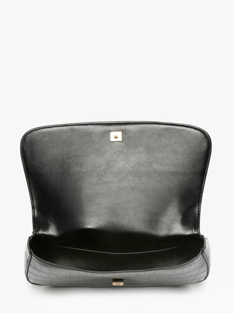 Sac Bandoulière Croc Embossed Mono Calvin klein jeans Noir croc embossed mono 4F3284G vue secondaire 2