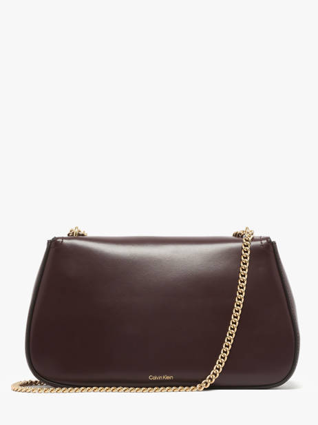 Sac Bandoulière Hardware Monogram Calvin klein jeans Rouge hardware monogram 4F3171G vue secondaire 3