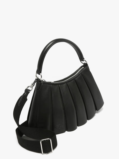 Sac Porté épaule Lenglen Lacoste Noir lenglen NU5011DP vue secondaire 1