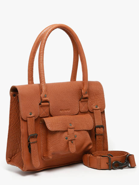 Sac Lerive Gauche M  Cuir Paul marius Marron vintage M vue secondaire 2