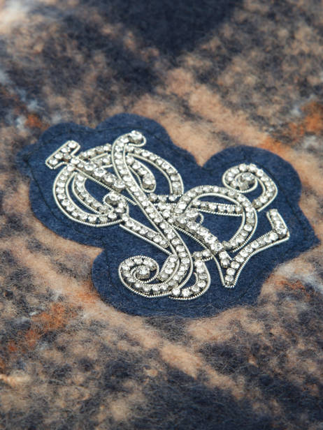 Écharpe Lauren ralph lauren Bleu textile 54P04483 vue secondaire 2