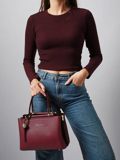 Sac à Main Azalie Ted lapidus Violet azalie TLHF9583 vue secondaire 1