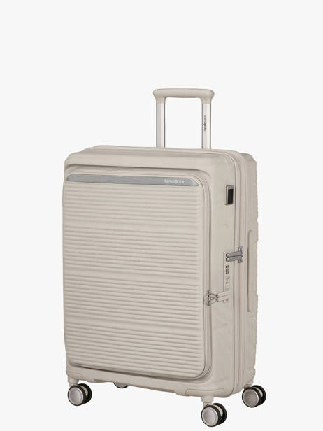 Valise Rigide Extensible Paralux Hs Samsonite Beige paralux hs 156525 vue secondaire 1
