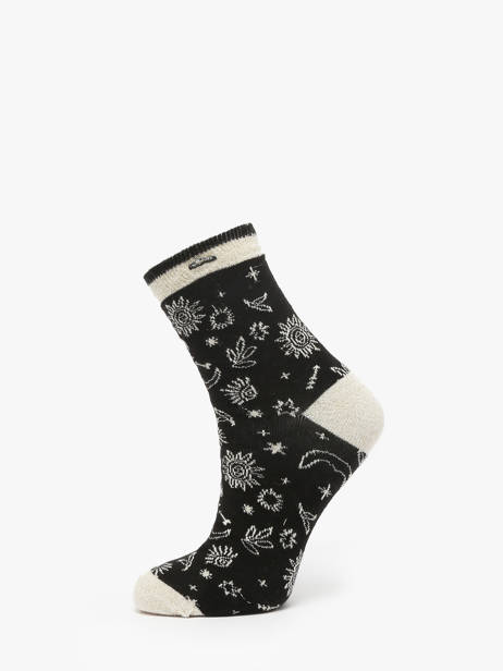 Chaussettes Cabaia Noir socks women AVA