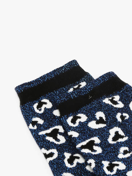Chaussettes Cabaia Bleu socks women SON vue secondaire 1