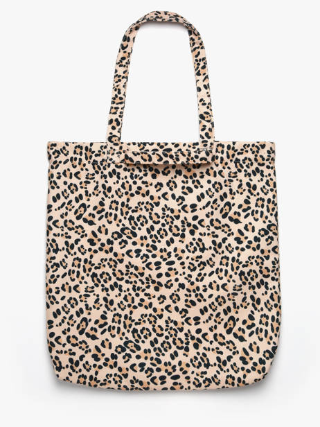 Sac Porté épaule Cadeau Coton Paul marius Marron cadeau L25 vue secondaire 2