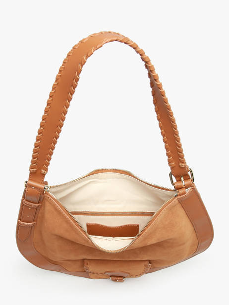 Sac Hobo M Cuir Paul marius Marron vintage M vue secondaire 2