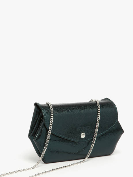 Sac Pochette Gustave Minuit Cuir Paul marius Vert minuit GUSTPMIN vue secondaire 1