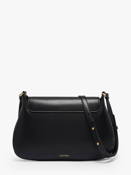 Sac Bandoulière Engraved Polyurethane Calvin klein jeans Noir engraved 4F3401G vue secondaire 3