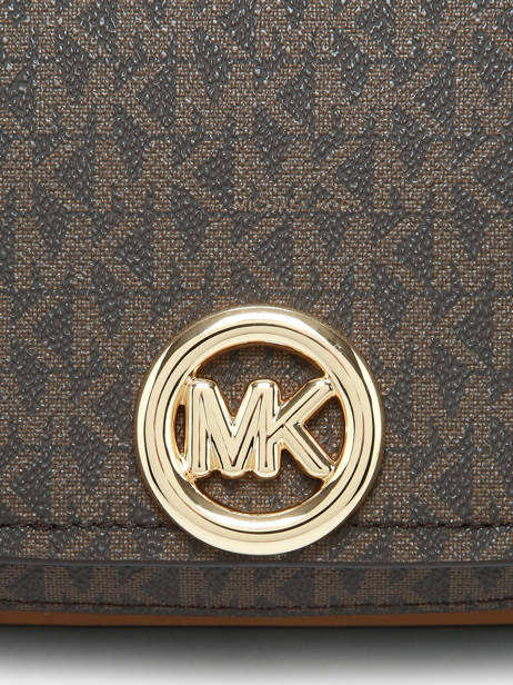 Sac Porté épaule Nolita Cuir Michael kors Marron nolita R6GY5S2B vue secondaire 5